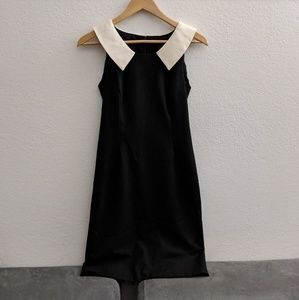 Pink Tartan Wide Collar Dress 0